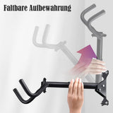 Bike rack - Wall-mounted bike rack - Stainless steel, can support 30 kg - Adjustable handlebar angle - Retractable wall-mounted bike rack - Suitable for indoor garages - Front View