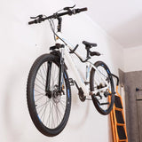 Bike rack - Wall-mounted bike rack - Stainless steel, can support 30 kg - Adjustable handlebar angle - Retractable wall-mounted bike rack - Suitable for indoor garages