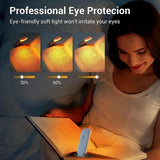 Boek Lamp - LED de Boek Lamp with Clamp - 3 Reading Light Modes - USB-C Rechargeable - Black