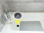 4-Pack Stainless Steel Sink Strainers, Compatible with Most Bathtubs and Showers, 3.5 inches