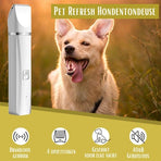 4-in-1 Cordless Dog Trimmer for Thick Fur with Nail Drill, 7 Accessories, Quiet and Silent, White, Compatible with All Dog Breeds