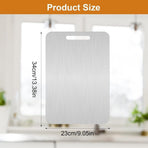 Titanium Double-Sided Cutting Board BPA-Free, 34x23 cm