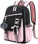 Children Backpack for School, Waterproof Durable Large Capacity Backpack for Kids Teens, Comfortable to Carry, Pink