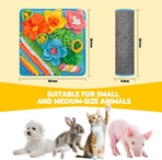 Interactive Slow Feeding Mat for Dogs, Portable Snuff Mat for Foraging Training, Blue