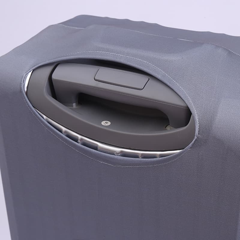Elastic Suitcase Cover Travel Luggage Protective Cover Scratch Resistant, for Trolley Case, 22-24 inch, Gray