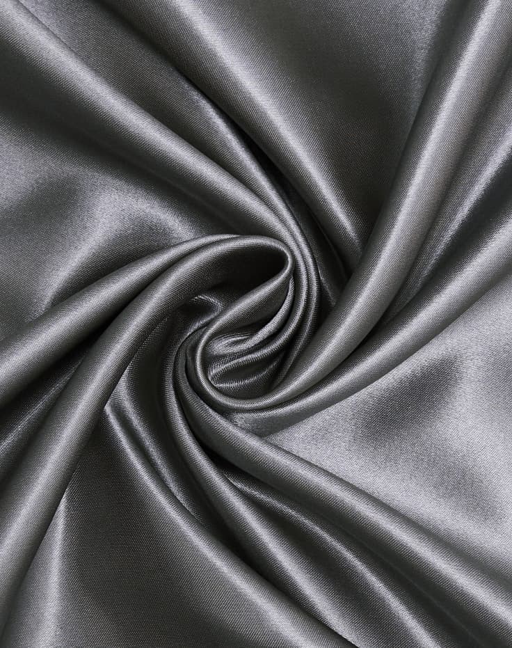 2-Pack Satin Pillowcase Silky Soft, 50 x 75cm, Light Gray