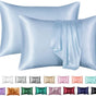 2-Pack Satin Pillowcase, Light Blue, 50 x 75cm