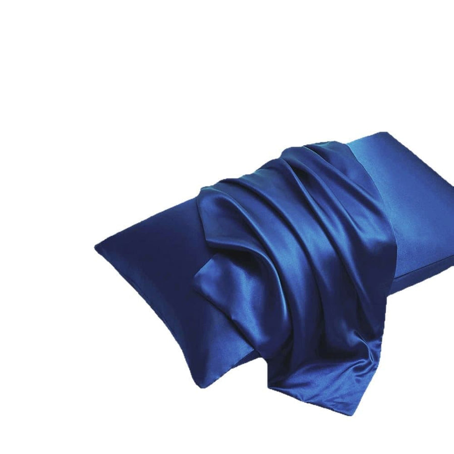 2-Pack Satin Pillowcase Silky Soft Dark Blue, 50 x 75cm