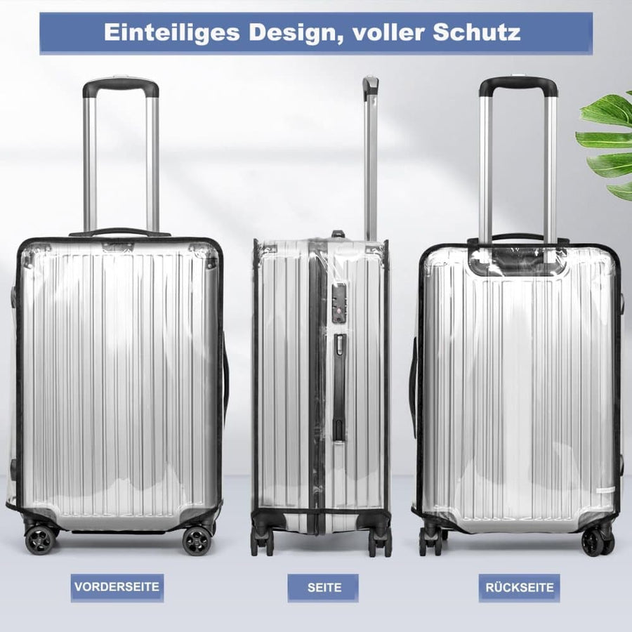 24 Inch Transparent Protective Case for Suitcase, Waterproof Dustproof Durable Extra Thick, Compatible with Cabin Bags and Suitcases