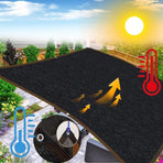 Sun Sail HDPE UV Protection Net 85-90% Black, 300cm x 400cm