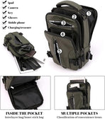 Men's Water Resistant Shoulder Bag with USB Charging Port, Cross Body Bag for Men and Women, Black
