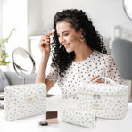 3-Pack Large Toiletry Bag, Size B