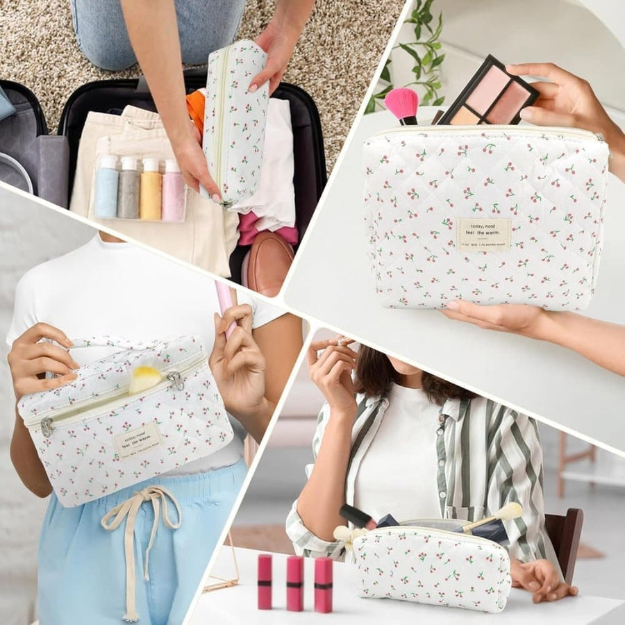 3-Pack Large Toiletry Bag, Size B
