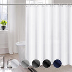 Waterproof Quick-Drying Shower Curtain 180x180cm, Mold Resistant for Bathroom and Outdoor Use, Light Purple