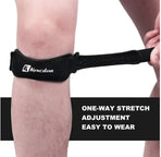 2 pcs Adjustable Knee Pads for Running, Compatible with Most Brands