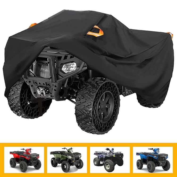 ATV Cover - Waterproof and Sunscreen Beach Car Cover, Four-Wheel Off-Road Vehicle Cover(M（145*85*98CM）)