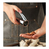 Nutcracker for Hard Shell Nuts, Silver - Front View