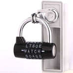 Combination Padlock, Waterproof Rustproof Code Lock, 5 Letter Padlock
