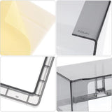 Outdoor Outlet and Socket Protector, Weather Resistant, Black - Top-Down View
