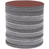 30 Pack Self Adhesive Sanding Discs, Mixed Grit 60 80 120 240 440, 125 mm - Side View