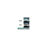 1 Piece Car Sun Visor Extension, Anti Glare UV Protection, Black - Top-Down View