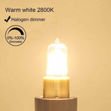 10 Pack G9 Oven Bulb, 40W 230V 300 Degree C, Dimmable Warm White, 480LM