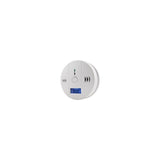 Smoke and Carbon Monoxide Detector Alarm, CO Sensor with LCD Display and Memory Function, Battery Operated