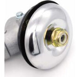 Brush Cutter Angle Gear Head, Universal Lawn Mower Gear Box for Grass Trimmer and Chainsaw, 28 mm, Round 9 Teeth - Front View