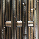 Rattan Woven Plastic Repair Kit for Garden Furniture, Patio Bench Chair and Table - Top-Down View