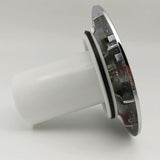 Shower Drain Stopper, Replacement Drain Cover, Chrome, 90 mm, 115 mm