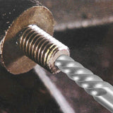 10 Pack Left Hand Screw Extractor and Drill Bit Set, Cobalt Countersink for Drill