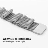 Milanese Watch Band Compatible with Apple Watch Ultra 2 3 Series 11 10 9 8 7 6 5 3 SE Black, 42mm 44mm 45mm 46mm 49mm
