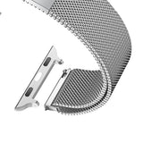 Milanese Watch Band Compatible with Apple Watch Ultra 2 3 Series 11 10 9 8 7 6 5 3 SE Rose Gold, 42mm 44mm 45mm 46mm 49mm