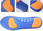 Gel Insoles | Medical PU Material | Insoles | Footpads | Blue | 41 - 46