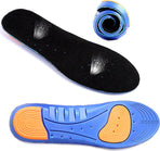 Gel Insoles | Medical PU Material | Insoles | Footpads | Blue | 41 - 46
