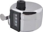 Handheld Counter | People Counter | Manual Click Counter | 4-Digit | Silver | 2 Pieces!