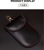 Carbon fiber key fob protector | Car Key Protector | Keyless Entry Protective Case | RFID Protective Case | Card Holder | Wallet | Phone Holder | 14 x 10 CM