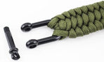 Paracord Survival Bracelet I Paracord Survival Bracelet I Extra Strong I Brown