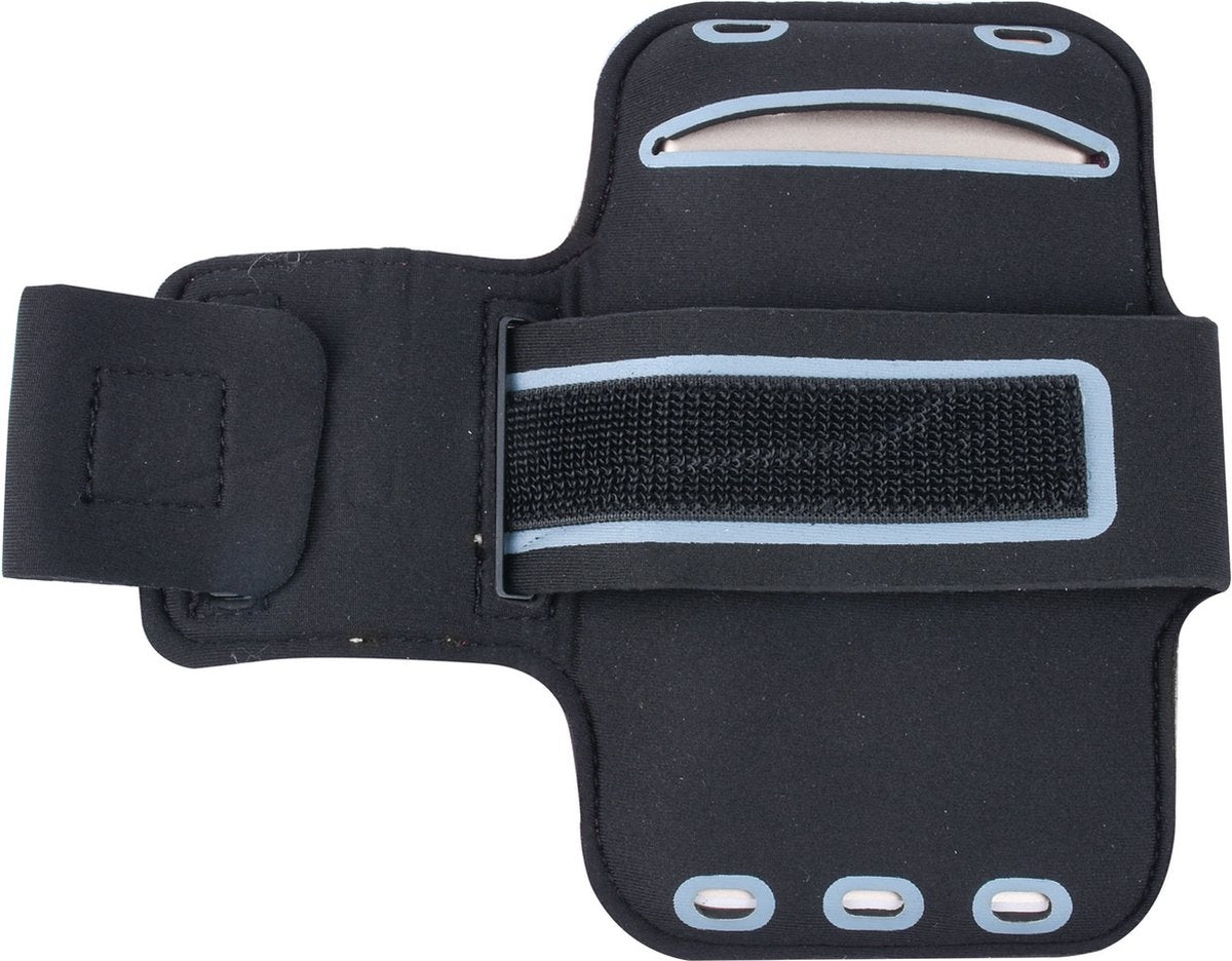 Sports armband XL suitable for screens up to 6.5 inches, among others, for iPhone 6/6s/7/8, Samsung S7/S8/S9, Huawei P10 - Black