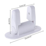 Door handle lock - Door handle latch - Child safety - Door security - Safety lock - 2 pieces - White