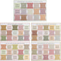 Bible Index Tab Set (5 pieces, 75 stickers) - Removable and replaceable laminated tabs for easy navigation - Decorative Bible accessories for women and men - Christian gifts
