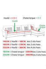 Waterproof sofa cover - Grass green jacquard leaf pattern - For 3-seater sofa (185-230 cm)
