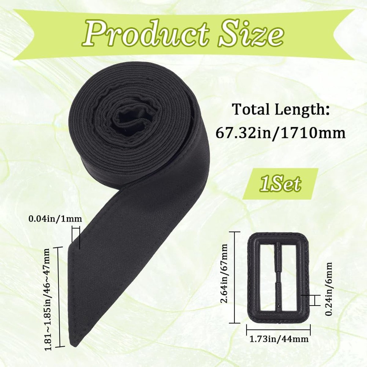 Women's trench coat belt 67 inch black polyester waistband replacement windbreaker wide bow waistband adjustable buckle belts for shirt dress bathrobe pajamas windbreaker overcoat coat