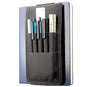 Adjustable pen holder - Velcro, 3 elastic bands - For hardcover diaries & planners