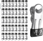 Stainless Steel Clothes Clips 40-piece – Strong, for outdoor use