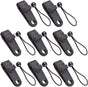 Tarp Clips & Bungee Cords 10-piece – Heavy Duty, for tents/banners (black)