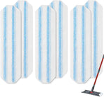 6-Pack - Microfiber mop pad replacement suitable for O Cedar H2pro mop system - Mop head replacement suitable for O-Cedar/Vileda H2pro - Machine washable, Reusable pad replacement - For Deep Cleaning