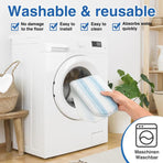 6-Pack - Microfiber mop pad replacement suitable for O Cedar H2pro mop system - Mop head replacement suitable for O-Cedar/Vileda H2pro - Machine washable, Reusable pad replacement - For Deep Cleaning
