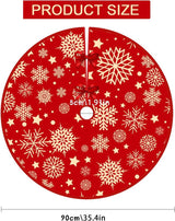 Christmas tree skirt - Christmas tree rug - Christmas rug - Tree blanket - Christmas tree rugs - 90 cm - Christmas tree decoration - Christmas tree rug for under the Christmas tree - Christmas - For Christmas decorations for the holidays