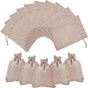 Jute Bags - 7 x 9 cm - 50 Pieces